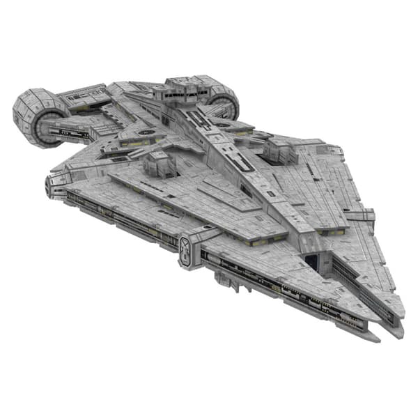 4D Model Kit -  Star Wars Imperial Light Cruiser 265 Brikker
