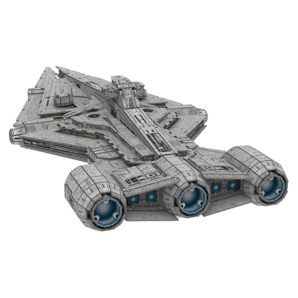 4D Model Kit -  Star Wars Imperial Light Cruiser 265 Brikker