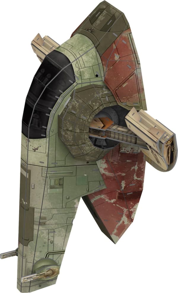 Star Wars Boba Fetts Starfighter 4D Model 130 deler