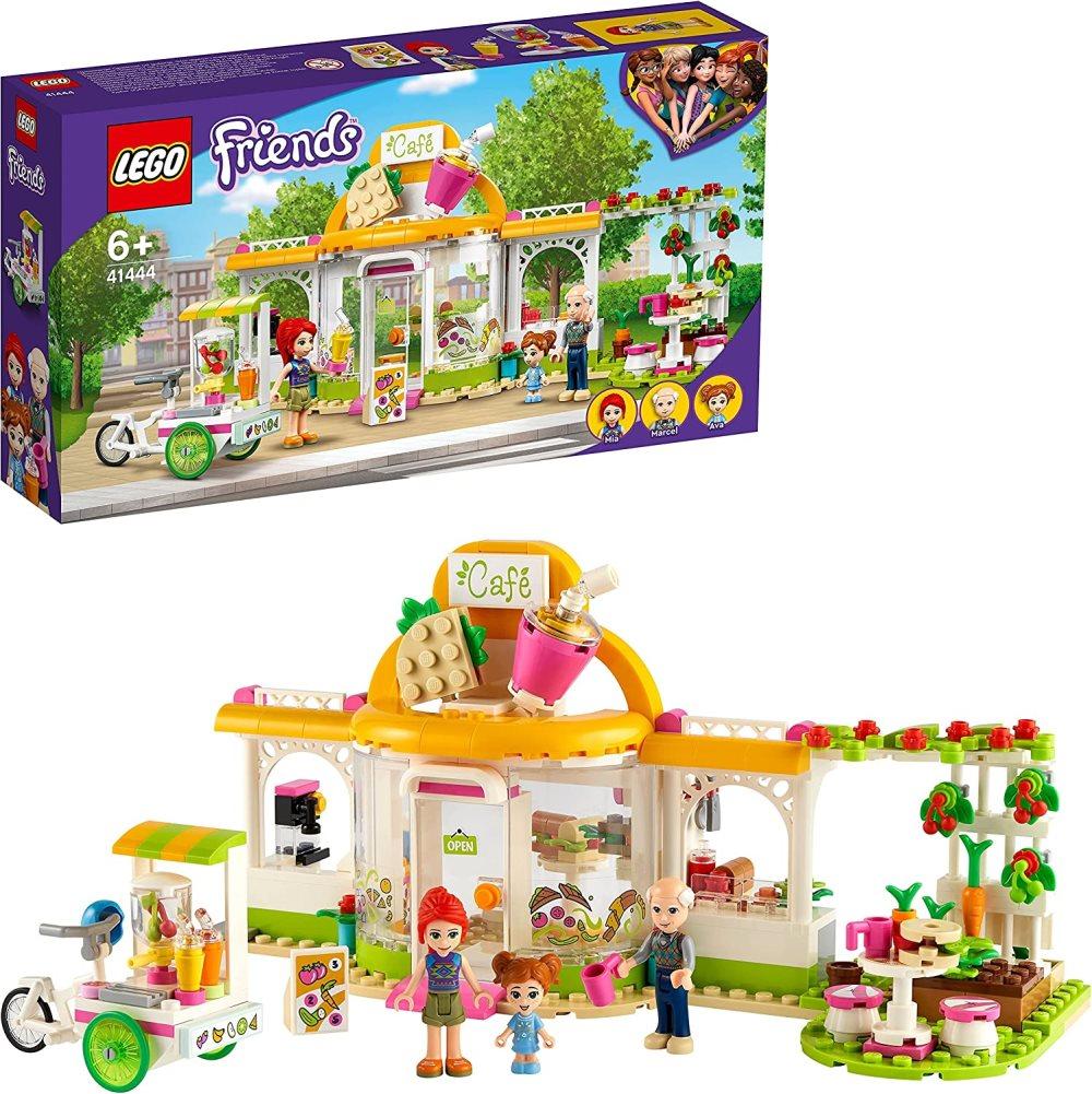 LEGO Friends Heartlake Citys ekologiska café Byggsats med Minidockor, Ekologiska Leksaker , LEGO 41444