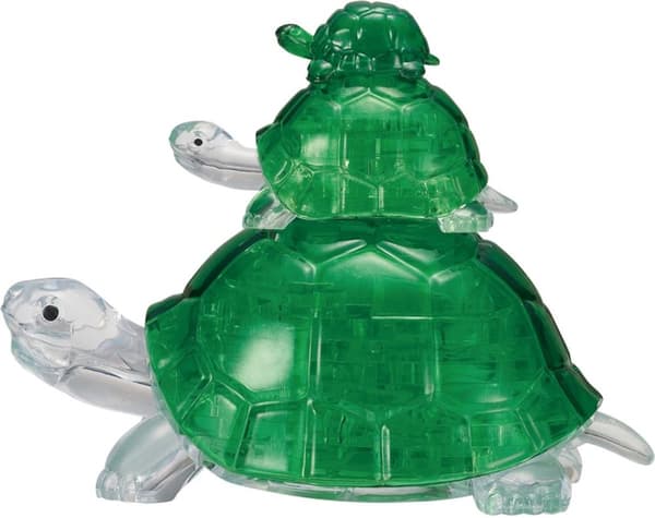 Crystal Puzzle 3D Turtles 37 pieces