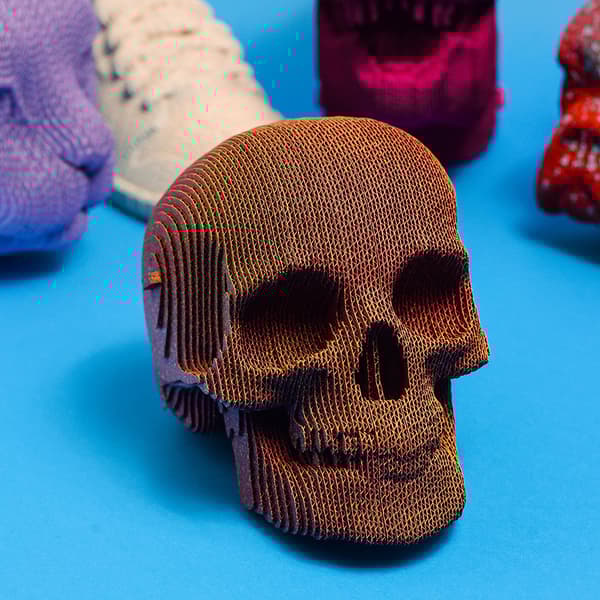 Cartonic 3D Pussel Döskalle