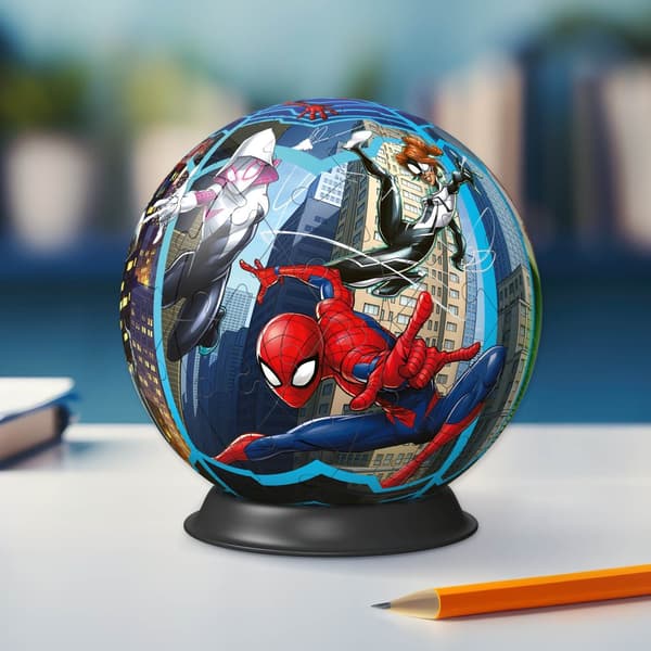 Puslespill Spider-Man 3D Ball 72 brikker, Ravensburger