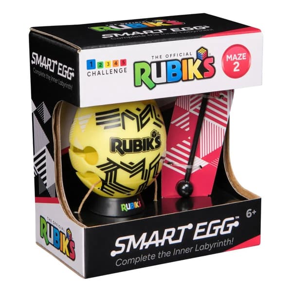 Rubiks Smart Egg Maze 2 Keltainen