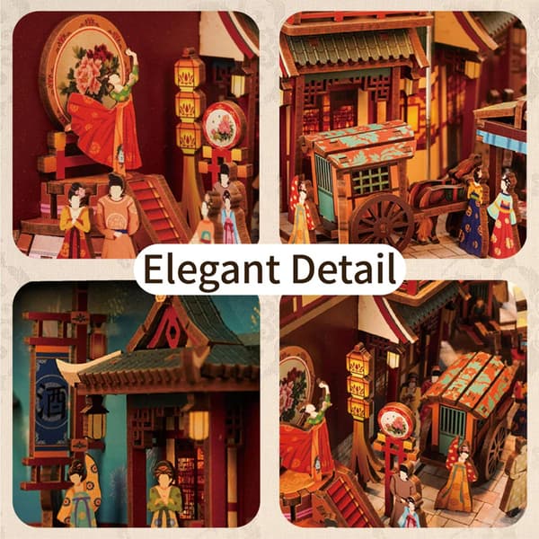 Toonecheer Book Nook - The Banquet of Tang Dynasaty