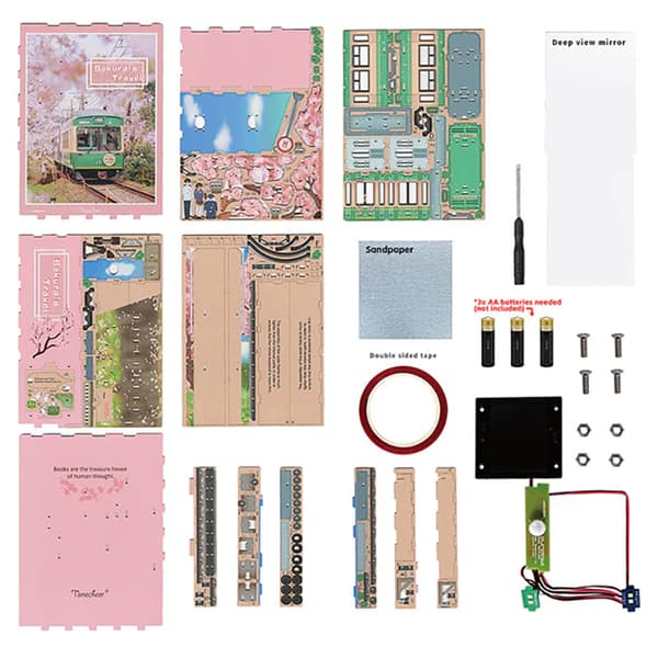 Tonecheer Book Nook - Sakura's Travel