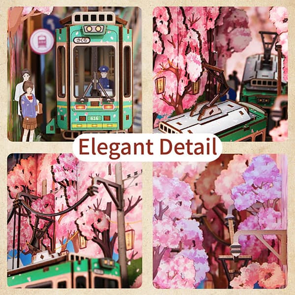 Tonecheer Book Nook - Sakura's Travel
