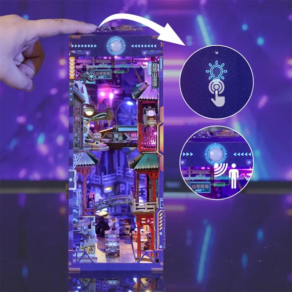 Tonecheer Book Nook - Cyber City