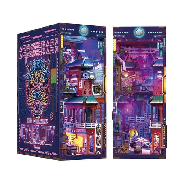 Tonecheer Book Nook - Cyber City