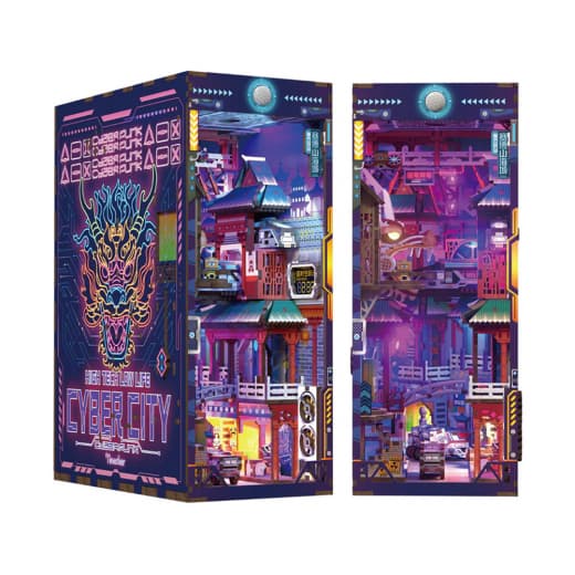 Tonecheer Book Nook - Cyber City