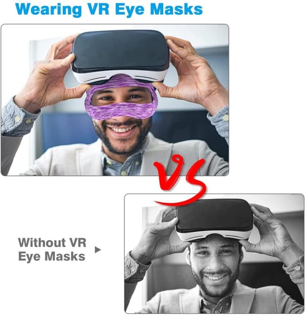 VR Øjenmaske Åndbart Sweat Guard Cover