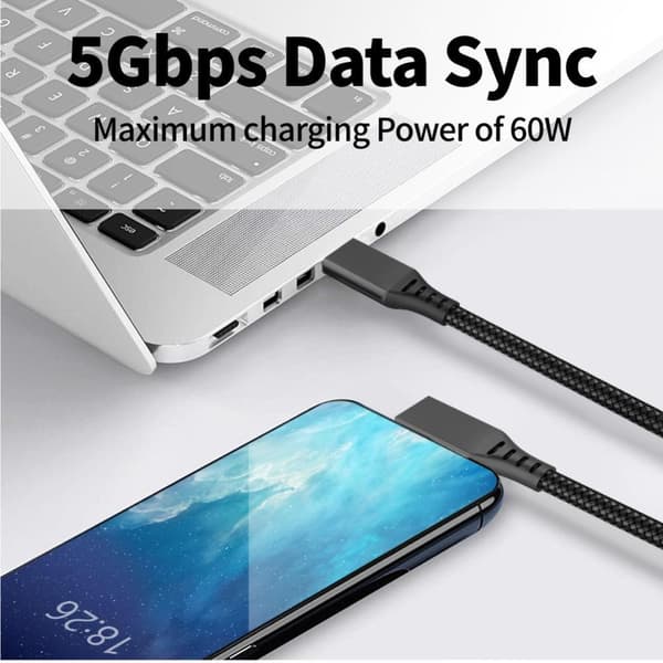 Overgangskabel USB-C for Oculus Quest 2