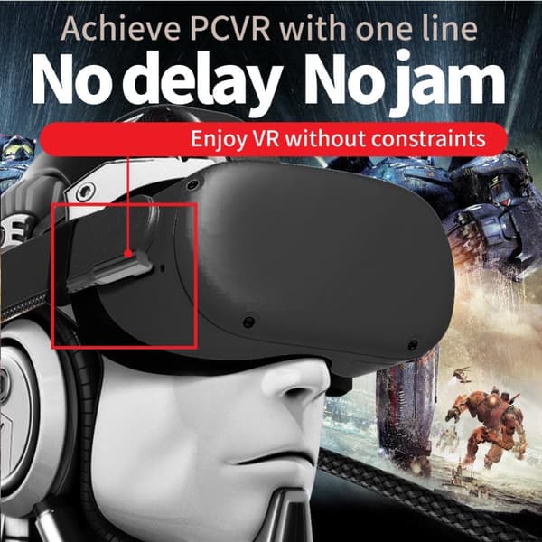 Overgangskabel USB-C for Oculus Quest 2