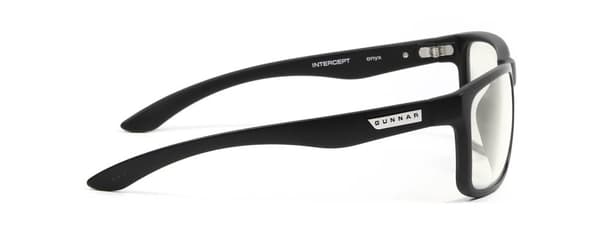 Computer glasses Gunnar Intercept Onyx, Clear Natural, Black