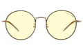 Miniatyrbillede 2 af 3: GUNNAR kancelářske/herní brýle ELLIPSE BLACK/GOLD * jantárová skla * BLF 65 * GUNNAR focus