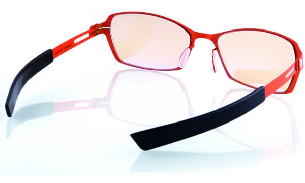 AROZZI herní brýle VISIONE VX-500 Orange/ oranžovočerné obroučky/ jantarová skla