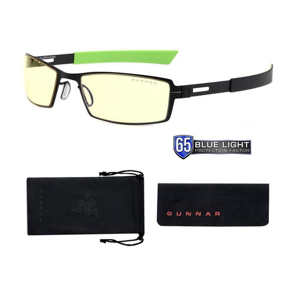 Gaming glasses GUNNAR Razer MOBA Amber Onyx