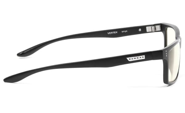 GUNNAR kancelářske/herní dioptrické brýle VERTEX READER ONYX * čírá skla * BLF 35 * dioptrie +1