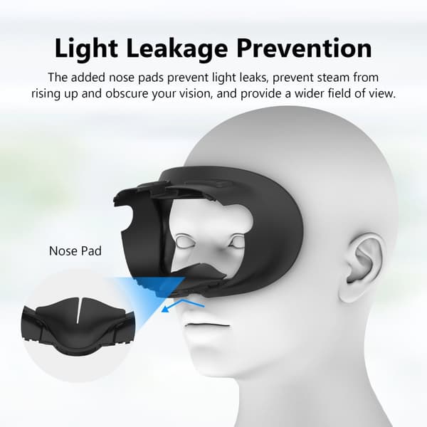 INF Face pad cover til Meta Quest 3 anti-lækage