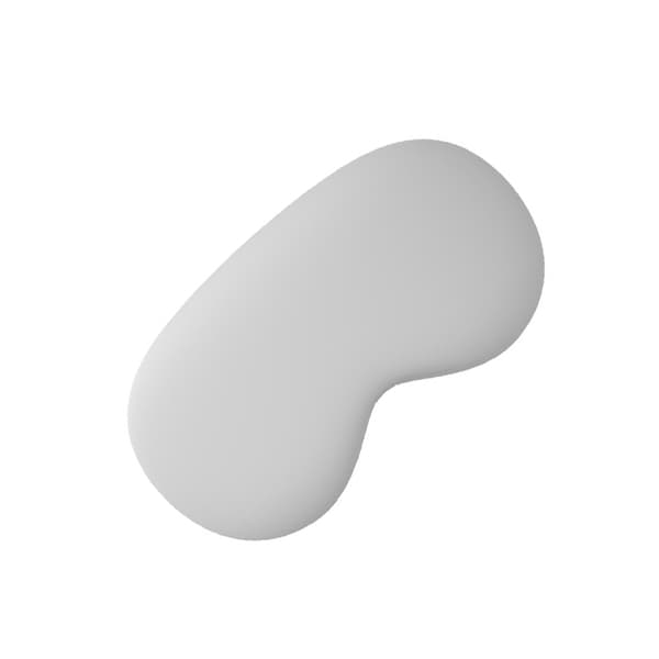 INF Silikonbeskyttelsesveske til Apple Vision Pro Hvit