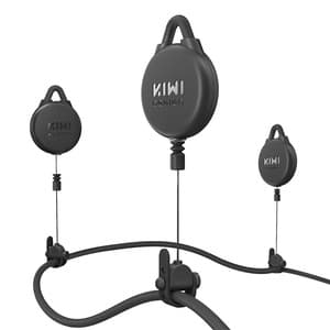 VR Cable Culley System-3 stk Kiwi Design V2-3 for Meta Quest 2 Black
