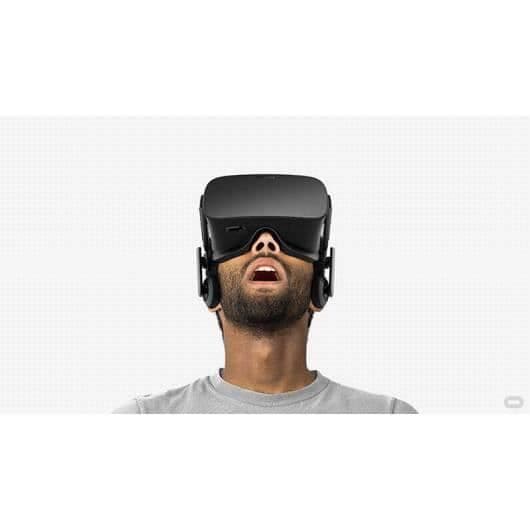 VR-hörlurar - Oculus - Rift + Touch - Svart - Lättviktig - Immersiva upplevelser- USED