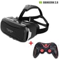 Miniatyrbild 1 av 4: TD® virtual reality-glasögon Lämplig för skärmar från 4,7 till 6,0 tum Levereras med ett headset med fjärrkontroll