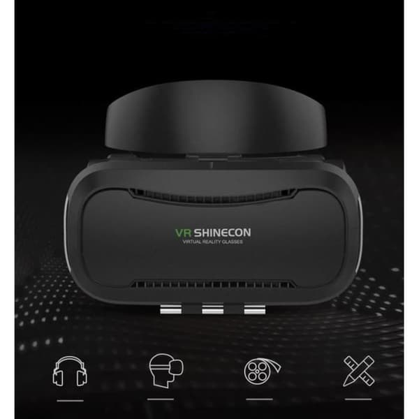 TD® 3D-videoglasögon lämpliga för filmer, spel, 4,7-6,53 tums mobiltelefoner med smarttelefonkontroll + Bluetooth