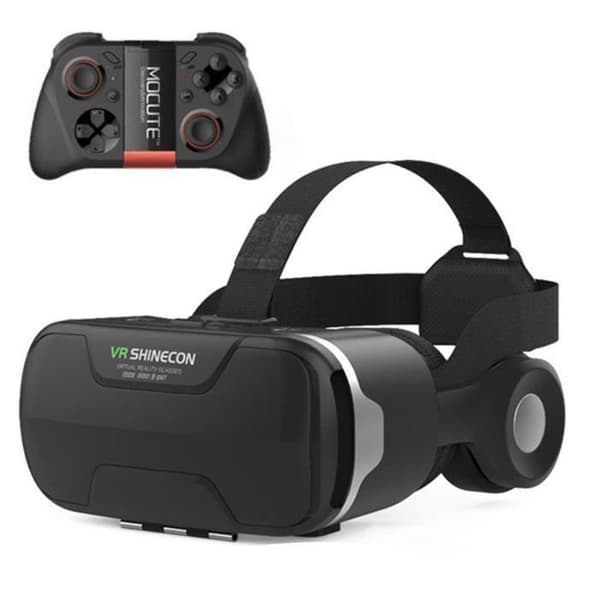 TD® 3D-videoglasögon lämpliga för filmer, spel, 4,7-6,53 tums mobiltelefoner med smarttelefonkontroll + Bluetooth