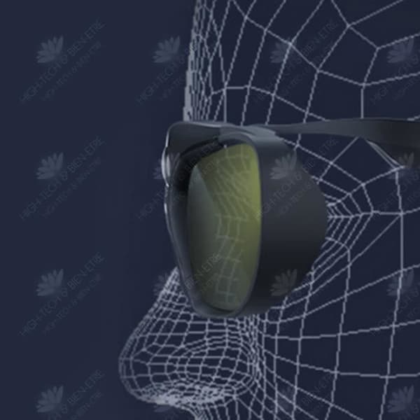 HTBE® 3D-glasögon aktiv slutare typ hushållsprojektor högupplöst stereoskopisk film dedikerad högtransmittans LCD