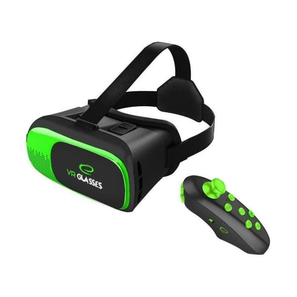 3D VR-glasögon - Esperanza - Bluetooth-fjärrkontroll - Bekväm och justerbar - Mobilkompatibel