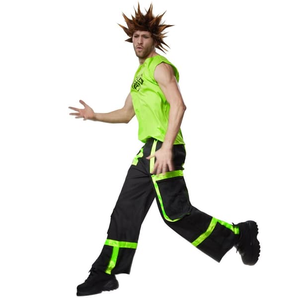 Cool Raver kostume mand