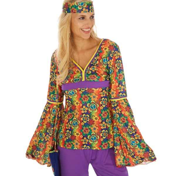 Sød Hippie 70'er kostume