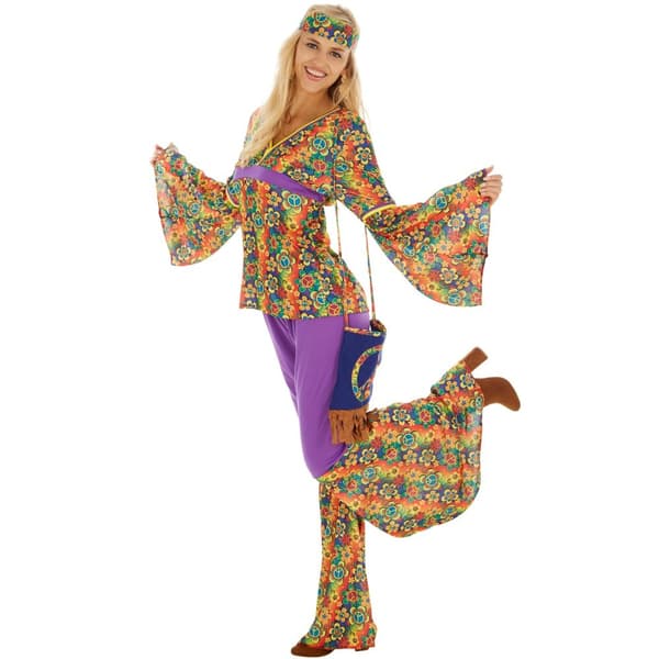Sød Hippie 70'er kostume