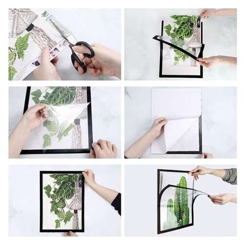 Magnetramme 30x40cm - 2 stk. Malatec 23109