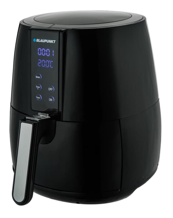 Blaupunkt AFD501 fryer Double 2,5 L Stand-alone 1500 W Deep fryer Black Svart