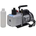 Miniatyrbild 2 av 2: Vakuumpump 100 L/min med 4-vägs grenrörsmätare i verktygssats