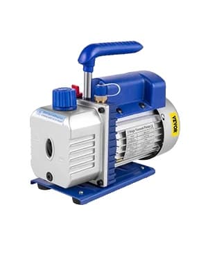 Kølemiddel Vakuumpumpe, 1/4 HK Effekt, 5 Pa Ultimativ Vakuum,1.8CFM1-4HP