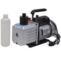 Miniatyrbild 2 av 2: Vakuumpump 100 L/min med 2-vägs grenrörsmätare i verktygssats