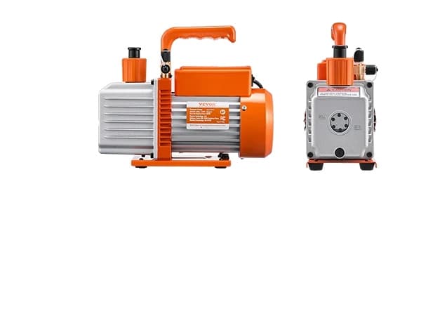 6 CFM Imupumppu, 2-vaiheinen rakenne, yhteensopiva R134a, R22, R410a kanssa,6CFM 1-2HP 2 Vaihe