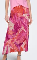 Miniatyrbild 1 av 4: Only - onlAlma Poly Plisse Skirt Santorini Palm Print