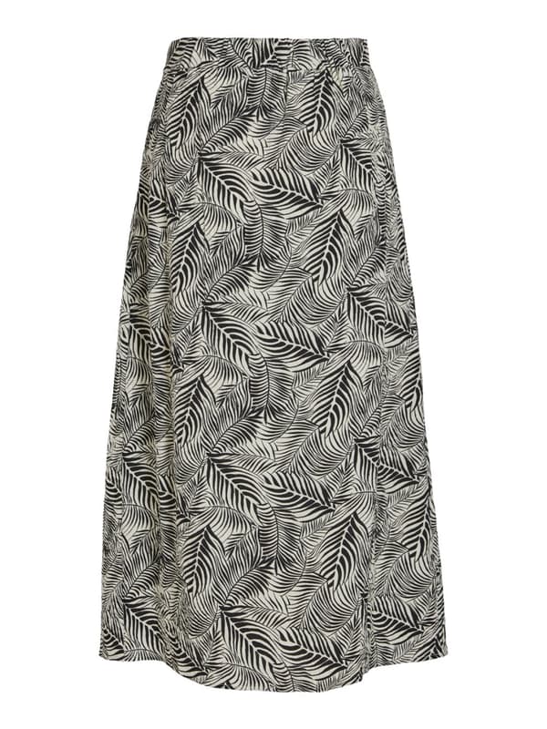 Vila - Vilimia HW Midi Skirt Kiw Print