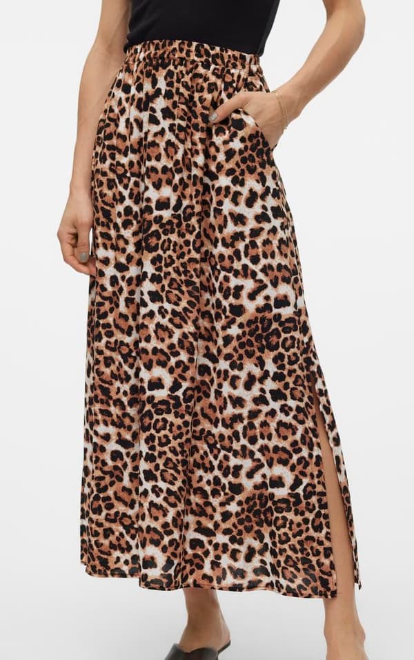 Vero Moda - vmEasy Joy Maxi Slit Skirt Pam Print