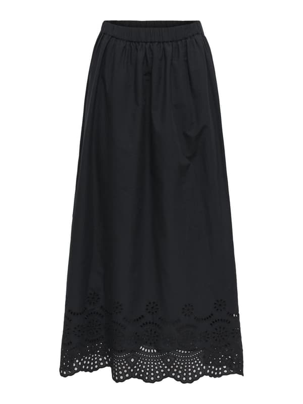 Only - onlLou Emb Long Skirt