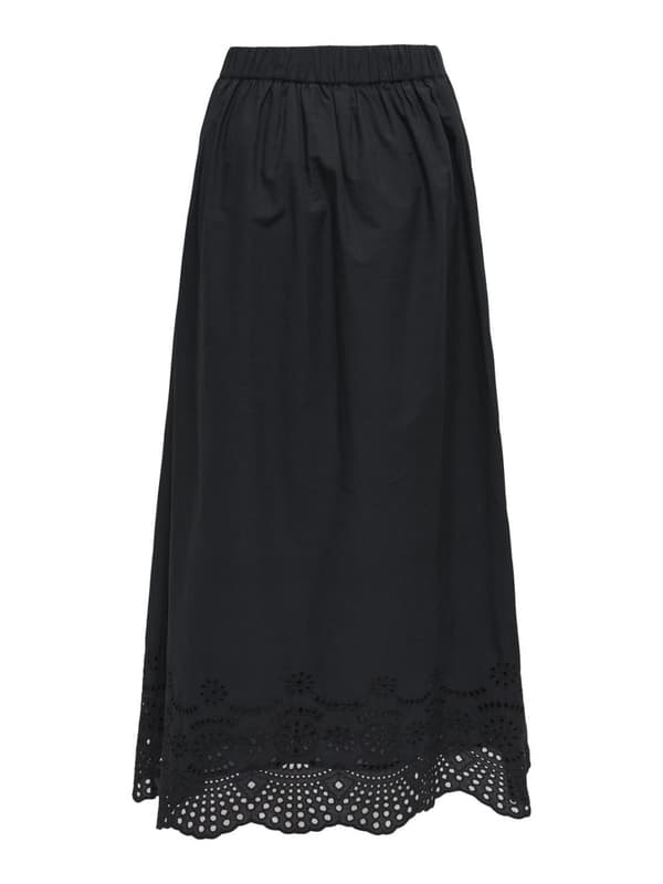 Only - onlLou Emb Long Skirt