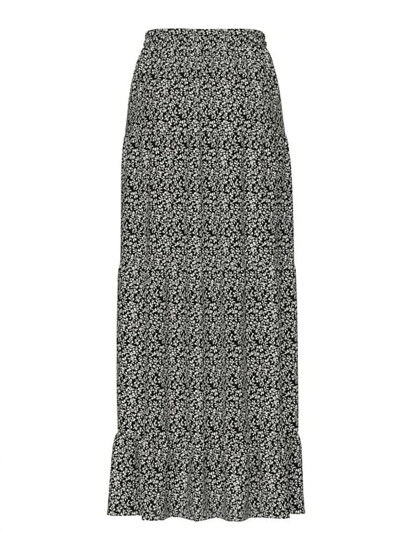 Pieces - pcNya HW Maxi Skirt Ditsy Flower Print