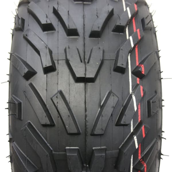 16x8.00-7 quad ATV-däck, 16 x 8-7 ATV E-märkt väglagligt däck 7 tum, uppsättning om 2