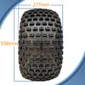 Miniatyrbild 3 av 9: 22x11.00-8 Knobby ATV, däck Quad trailer däck 22 11 8 däck 4 ply P322 heavy duty