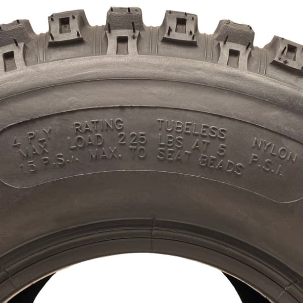 18x9.50-8 Knobby ATV-dæk, ATV Quad trailerdæk, P322, 18 950 8 dæk sæt af 2