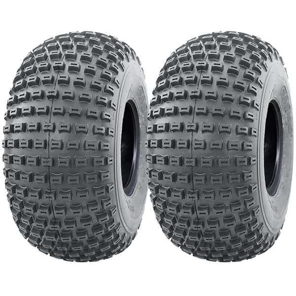 2X 18X9.50 - 8 8" Inch Rear Wheel Rim Tyre Tire 150cc Quad Dirt Bike ATV Buggy E - Foto 2